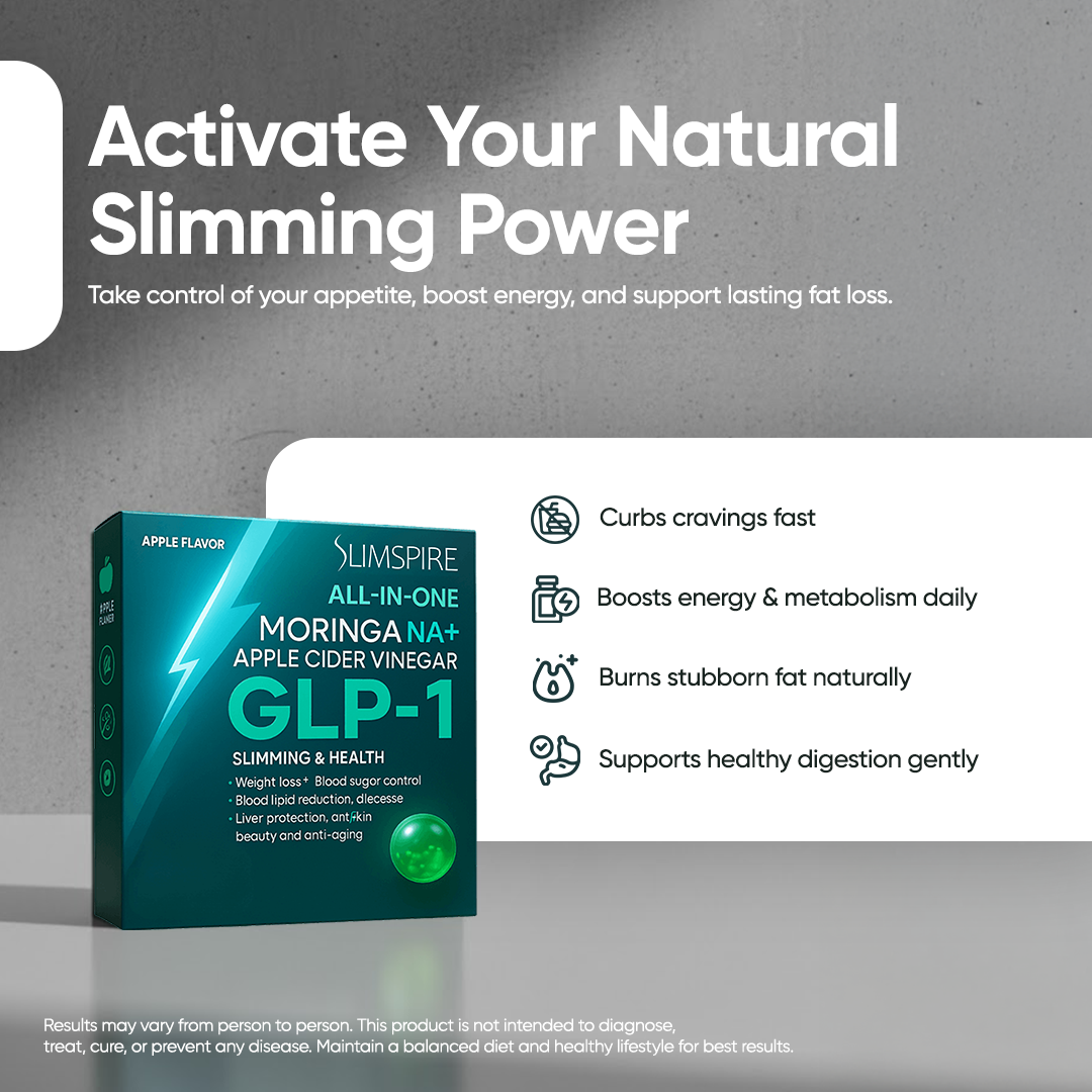 Slimspire GLP-1 Slimming and Health | Drop up to 13 lbs of stubborn fat in just 5 days, naturally, no injections needed!
